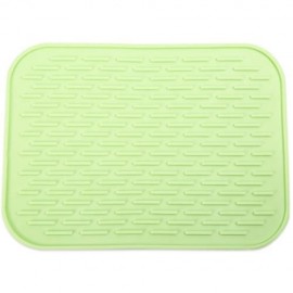 MULTIPURPOSE SILICONE FLEXIBLE NON-SLIP HEAT RESISTANT PAD MAT (GRASS GREEN)