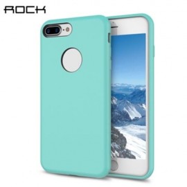ROCK ULTRA SLIM SOFT TOUCH FLEXIBLE SILICONE SOLID COLOR PROTECTIVE BACK COVER FOR IPHONE 