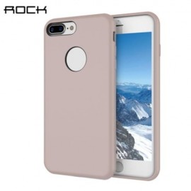 ROCK ULTRA SLIM SOFT TOUCH FLEXIBLE SILICONE SOLID COLOR PROTECTIVE BACK COVER FOR IPHONE 