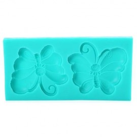 DIY SILICONE BUTTERFLY MOLD FONDANT CAKE DECORATING TOOL DECORATION (OASIS)