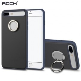 ROCK M2 MAGNETIC RING KICKSTAND PHONE CASE PROTECTIVE BACK COVER FOR IPHONE 7 PLUS (BLUE)