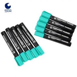 STA MULTIFUNCTION PERMANENT PEN WITH 4 COLORS FOR MARK PAINTING DRAWING (GREEN)
