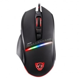 MOTOSPEED V10 USB GAMING WIRED MOUSE WITH LED BACKLIGHT (BLACK)