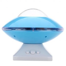 DC 5V 5W 8 MODES ROTATING LED NIGHTLIGHT PROJECTION LAMP WITH SPEAKER (BLUE)