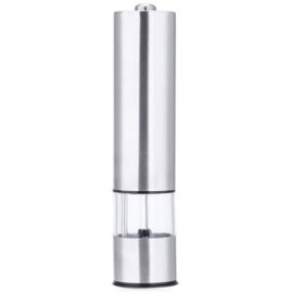 ELECTRIC STAINLESS STEEL PEPPER SPICE GRINDER SEASONING MILL COOKING TOOL KITCHEN ACCESSOR