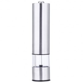 ELECTRIC STAINLESS STEEL PEPPER SPICE GRINDER SEASONING MILL COOKING TOOL KITCHEN ACCESSOR