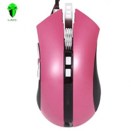 LUOM G60 PROFESSIONAL USB WIRED QUICK MOVING LED LIGHT GAMING MOUSE GAME PERIPHERALS WITH 