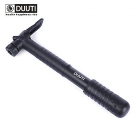 DUUTI BIKE BICYCLE MINI PORTABLE PUMP AIR COMPRESSOR TIRE INFLATOR (BLACK)