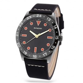 MINGZAN 6304 MALE QUARTZ WATCH CUTE SCALE LUMINOUS POINTER DAILY WATER RESISTANCE WRISTWAT