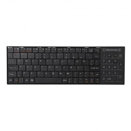 IPAZZPORT KP - 810 - 25BTT BLUETOOTH KEYBOARD WITH BUILT-IN MULTI-TOUCH TOUCHPAD (BLACK)