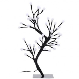 2W 48 LEDS ROUND TREE LIGHT HOME DECORATION NIGHTLIGHT (WHITE)