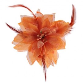 STYLISH LILY OVERSIZE FLORAL DESIGN GIRLS HAIR PIN (JACINTH)