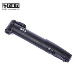 DUUTI BIKE BICYCLE PORTABLE MINI MULTI-FUNCTIONAL PUMP AIR TIRE INFLATOR (BLACK)
