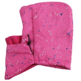 OUTDOOR WINTER MULTIFUNCTION SPOT DESIGN DOUBLE LAYER UNISEX HAT (PINK)