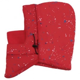 OUTDOOR WINTER MULTIFUNCTION SPOT DESIGN DOUBLE LAYER UNISEX HAT (RED)