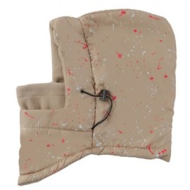 OUTDOOR WINTER MULTIFUNCTION SPOT DESIGN DOUBLE LAYER UNISEX HAT (KHAKI)