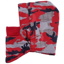 OUTDOOR MULTIFUNCTION CAMOUFLAGE DESIGN DOUBLE LAYER UNISEX WIND RESISTANCE HAT (RANDOM CO