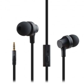 AWEI ES910I 3.5MM PLUG STEREO MUSIC DEEP BASS IN-EAR EARPHONES HEADPHONES (BLACK)