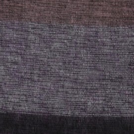 OVERSIZE STRIPE PRINT MALE WARM SCARF (PURPLE)