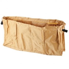 MULTIFUNCTIONAL COSMETIC STORAGE BAG MAKEUP CONTAINER (GINGER)