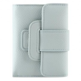 GUAPABIEN BRIEF PU LEATHER PISTON MINI WALLET FOR WOMEN (PALE GREEN)