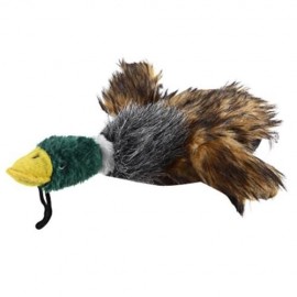 URBAN PAWS FUNNY PET DOG SQUEAKY PLUSH DUCK TOY CHEW SQUEAKER (COLORMIX)