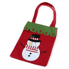 CHRISTMAS CUTE CARTOON SHOPPER BAG (SNOWMAN)
