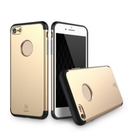 BASEUS PINSHION CASE TASTEFUL TPU   PC PROTECTIVE BACK COVER FOR IPHONE 7 (TYRANT GOLD)