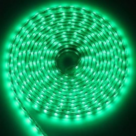 AC 220V 1000LM 5M 300 LEDS STRIP LIGHT WATERPROOF LAMP (GREEN)