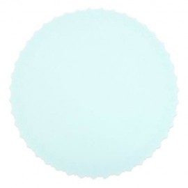 MULTIFUNCTIONAL SILICONE WRAP PRESERVATIVE FILM CUP PAD SEAL COVER KITCHEN TOOL (LAKE BLUE