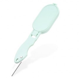 MULTIFUNCTIONAL STAINLESS STEEL FISH SCALE SCRAPER CLEANER (CRYSTAL GREEN)