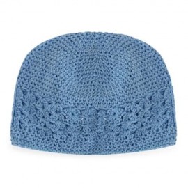 HOLLOW OUT DESIGN BABIES WARM KNITTED HAT (LIGHT BLUE)
