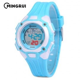 MINGRUI MR - 8548013 KIDS DIGITAL MOVT WATCH LED LIGHT DATE DAY CHRONOGRAPH 3ATM WRISTWATC
