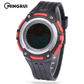 MINGRUI MR - 8547079 KIDS DIGITAL MOVT WATCH LED LIGHT DATE DAY CHRONOGRAPH 3ATM WRISTWATC