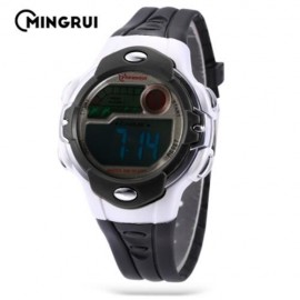 MINGRUI MR - 8532033 KIDS DIGITAL MOVT WATCH LED LIGHT DATE DAY CHRONOGRAPH 3ATM WRISTWATC
