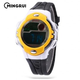 MINGRUI MR - 8532033 KIDS DIGITAL MOVT WATCH LED LIGHT DATE DAY CHRONOGRAPH 3ATM WRISTWATC