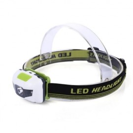 MINI OUTDOOR CYCLING WATER RESISTANT LED HEADLIGHT BICYCLE ACCESSORY (GREEN)
