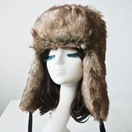 CHIC FLUFFY FLUFF AND RIBBONS DECORATED TRAPPER HAT FOR WOMEN (AS THE PICTURE)