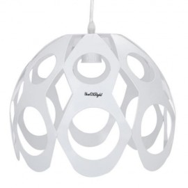 YOUOKLIGHT ROUND SHAPED AC 85 - 265V E27 PENDANT LAMPSHADE (WHITE)