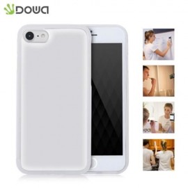 DOWA MAGICAL ADSORPTION ANTI-GRAVITY HANDS-FREE TRANSPARENT CASE SELFIE COVER FOR IPHONE 7