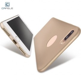 CAFELE TOUCH SERIES SOFT FLEXIBLE PROTECTIVE TPU BACK COVER FOR IPHONE 7 PLUS (GOLDEN)