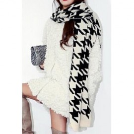 HOT SALE COLOR BLOCK DESIGN SCARF FOR WOMEN (AS THE PICTURE)