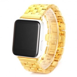 STAINLESS STEEL STRAP FOR IWATCH SERIES 1 / 2 42MM MODEL (GOLDEN)