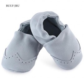BUUF JRU BRIEF STYLE SOFT SOLE SOLID SLIPPERS FOR BABIES (BLUE)