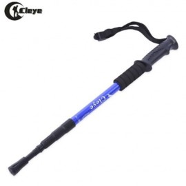 CLEYE 4 JOINT ANTI-SHOCK STRAIGHT SHANK ALPENSTOCK (BLUE)