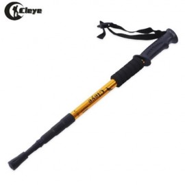 CLEYE 4 JOINT ANTI-SHOCK STRAIGHT SHANK ALPENSTOCK (GOLDEN)