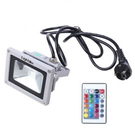 LIGHTME 10W 900LM WATERPROOF LED FLOOD LIGHT (SILVER)