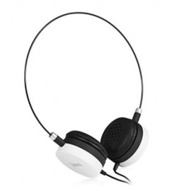HOCO W3 COLORFUL STEREO WIRED 3.5MM HEADSET HEADPHONES (WHITE)
