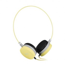 HOCO W3 COLORFUL STEREO WIRED 3.5MM HEADSET HEADPHONES (YELLOW)