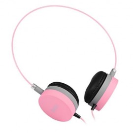 HOCO W3 COLORFUL STEREO WIRED 3.5MM HEADSET HEADPHONES (PINK)